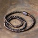 Rainbow Obsidian Ebony Copper Healing Bracelet Rainbow Obsidian Ebony Copper Healing Bracelet