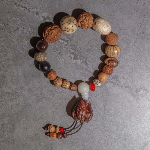 Bodhi Seed Luck Wealth Wrist Mala