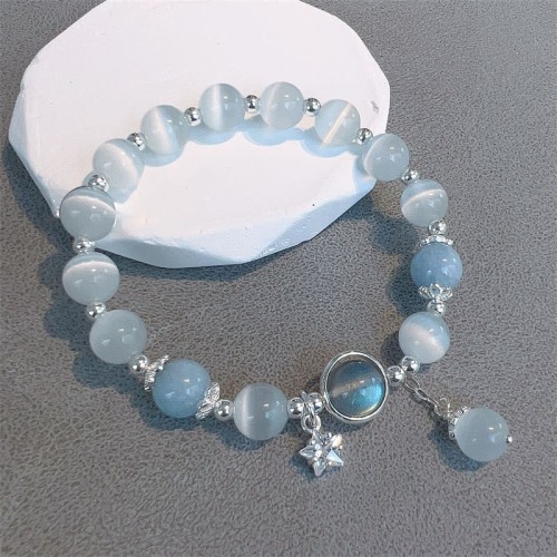 Cat's Eye Moonstone Butterfly Star Bracelet Cat's Eye Moonstone Butterfly Star Bracelet
