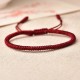 Tibetan Lucky 3-Set Red String Bracelet Tibetan Lucky 3-Set Red String Bracelet