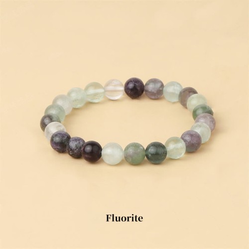 Stone Quartz Healing Beads Bracelet Stone Quartz Healing Beads Bracelet