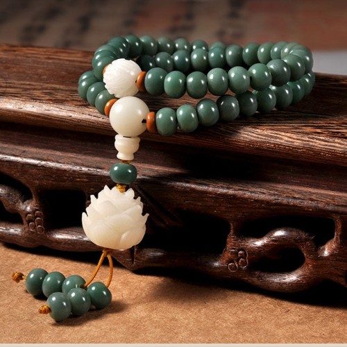 Cyan Bodhi Seed Success Bracelet Cyan Bodhi Seed Success Bracelet