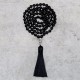 108 Mala Black Onyx Meditation Necklace 108 Mala Black Onyx Meditation Necklace