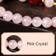 Natural Pink Crystal Cinnabar Nine-Tailed Fox Bracelet