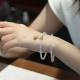 Natural Cyan White Jade Success Bracelet Natural Cyan White Jade Success Bracelet