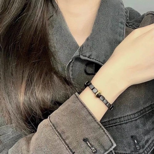 Tibetan Ebony Wood Peace Calm Bracelet