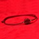 Cinnabar Four Leaf Clover Blessing Bracelet