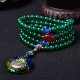 108 Mala Beads Green Agate Bodhisattva Bracelet 108 Mala Beads Green Agate Bodhisattva Bracelet