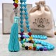 108 Turquoise Beads Yoga Meditation Necklace 108 Turquoise Beads Yoga Meditation Necklace