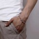 Tibetan Double Dorje Om Mani Padme Hum Strength Bracelet Tibetan Double Dorje Om Mani Padme Hum Strength Bracelet