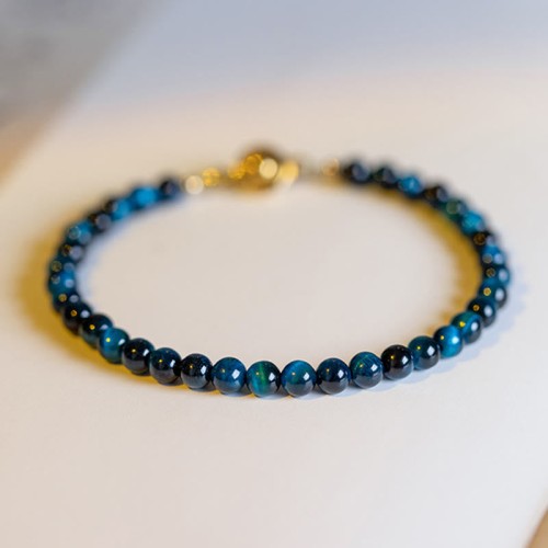 Natural Blue Tiger Eye Protection Bracelet