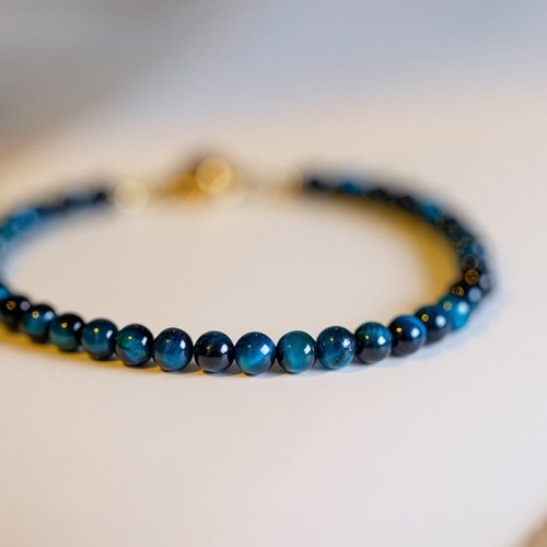 Natural Blue Tiger Eye Protection Bracelet