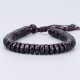 Coconut Shell Om Mani Padme Hum Mantra Bracelet
