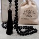 108 Mala Black Onyx Meditation Necklace 108 Mala Black Onyx Meditation Necklace