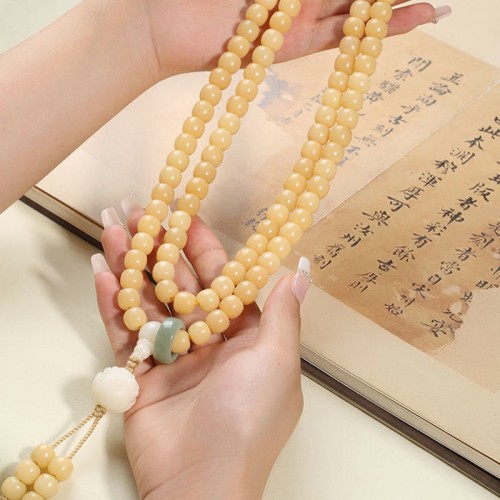 Bodhi Seed Lotus Dzi Bead Peace Harmony Bracelet Bodhi Seed Lotus Dzi Bead Peace Harmony Bracelet