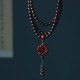 Garnet Red Agate Protection Triple Bracelet Garnet Red Agate Protection Triple Bracelet