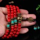 Tibetan Red Turquoise Lucky Necklace Tibetan Red Turquoise Lucky Necklace
