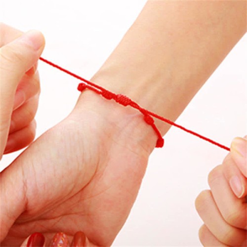 Evil Eye Seven Knot Red String Protection Bracelet Evil Eye Seven Knot Red String Protection Bracelet