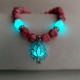 Turquoise Glowstone Lotus Protection Bracelet Turquoise Glowstone Lotus Protection Bracelet