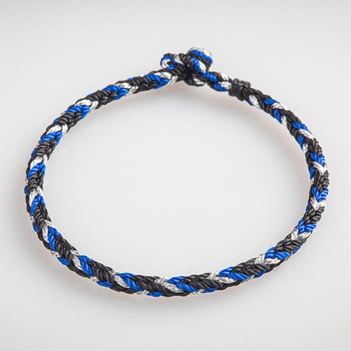 "May Prosperity Fill Your Life" Lucky Multicolored Bracelet "May Prosperity Fill Your Life" Lucky Multicolored Bracelet
