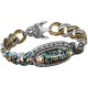 Tibetan Nine-Eye Dzi Bead Om Mani Padme Hum Bracelet Tibetan Nine-Eye Dzi Bead Om Mani Padme Hum Bracelet