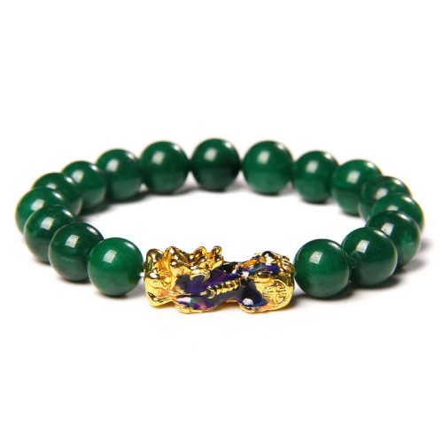Pixiu Jade Protection Bracelet