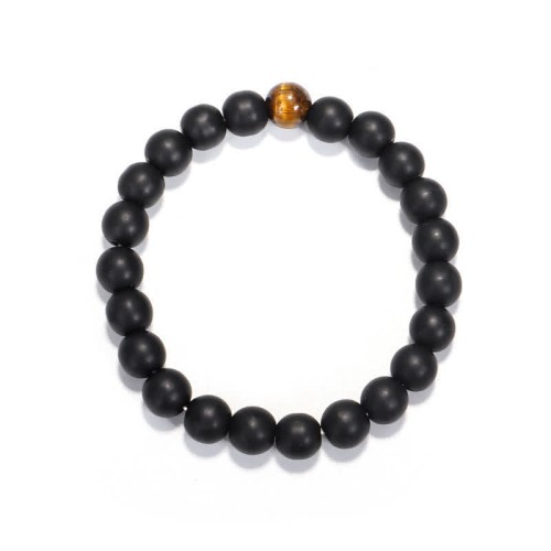108 Beads Frosted Stone Tiger Eye Balance Necklace 108 Beads Frosted Stone Tiger Eye Balance Necklace
