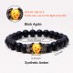 King & Queen Crown Healing Couple Bracelet King & Queen Crown Healing Couple Bracelet