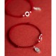 Silver Lucky Lotus Peace Bracelet