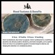 Zodiac Rosewood Sandalwood Copper Coin Calm Bracelet Zodiac Rosewood Sandalwood Copper Coin Calm Bracelet