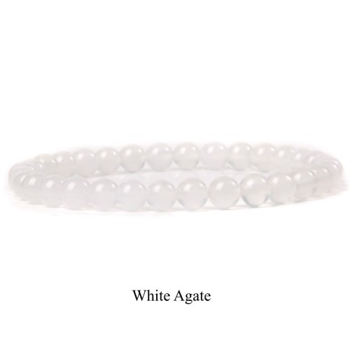 Stone Quartz Healing Beads Bracelet Stone Quartz Healing Beads Bracelet