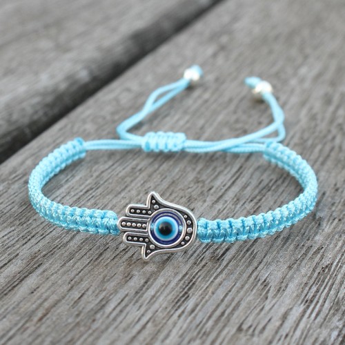 Handmade Hamsa Symbol Protection Bracelet