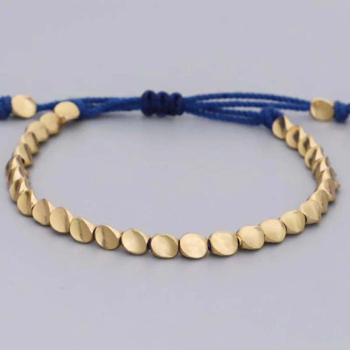 Tibetan Copper Beads Healing Luck Bracelet Set