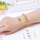 Sun Stone Strawberry Quartz Crystal Bracelet Sun Stone Strawberry Quartz Crystal Bracelet