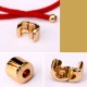24K Gold-Plated PiXiu Luck Red String Bracelet 24K Gold-Plated PiXiu Luck Red String Bracelet