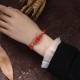 Red String Jade Fortune Knot Bracelet Red String Jade Fortune Knot Bracelet