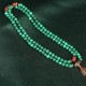 Tibetan 108 Mala Malachite Bracelet Necklace Tibetan 108 Mala Malachite Bracelet Necklace