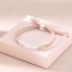 925 Silver Red String Braid Bracelet 925 Silver Red String Braid Bracelet