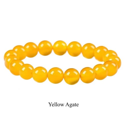 Stone Quartz Healing Beads Bracelet Stone Quartz Healing Beads Bracelet