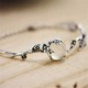 Plum Blossom Chalcedony Positive Bracelet Plum Blossom Chalcedony Positive Bracelet