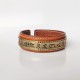 Om Mani Padme Hum Dragon Phoenix Copper Leather Cuff Bracelet Om Mani Padme Hum Dragon Phoenix Copper Leather Cuff Bracelet