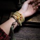 108 Beads Sheep Horn Amber Luck Bracelet 108 Beads Sheep Horn Amber Luck Bracelet