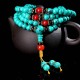 Tibetan Turquoise Healing Mala Bracelet Tibetan Turquoise Healing Mala Bracelet