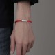 925 Silver Letter Engraving Blessing Bracelet 925 Silver Letter Engraving Blessing Bracelet