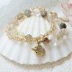 Rose Quartz Elephant Healing Charm Bracelet Rose Quartz Elephant Healing Charm Bracelet