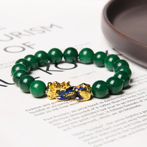 Pixiu Jade Protection Bracelet