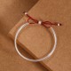 925 Silver Healing Knot Red String Bracelet 925 Silver Healing Knot Red String Bracelet