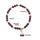 14K Gold Natural Garnet Calm Bracelet 14K Gold Natural Garnet Calm Bracelet