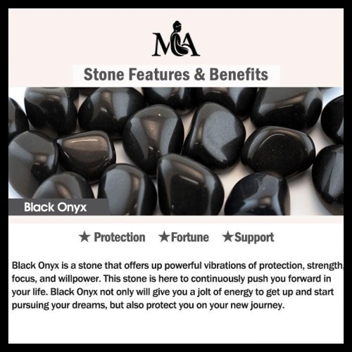 108 Mala Black Onyx Meditation Necklace 108 Mala Black Onyx Meditation Necklace