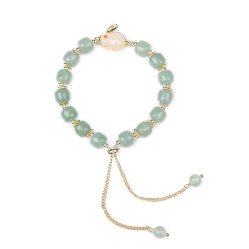Year of the Rabbit Green Aventurine Luck Bracelet Year of the Rabbit Green Aventurine Luck Bracelet